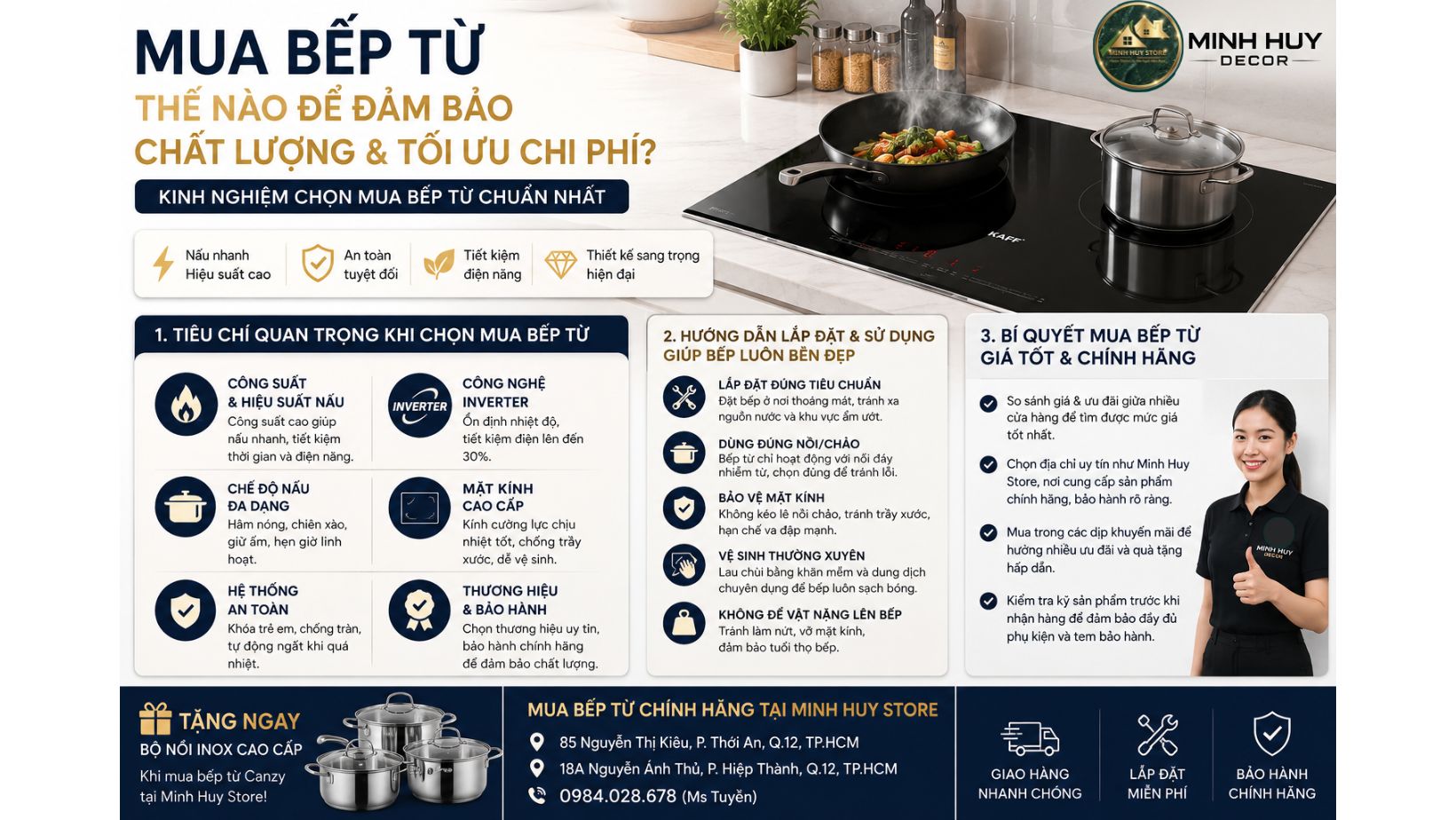 bếp từ chính hãng  mua bếp từ giá tốt  bếp từ cao cấp  bếp từ tiết kiệm điện  bếp từ inverter