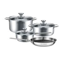 Bộ nồi Inox Junger CWJ-070 cao cấp 7 chi tiết