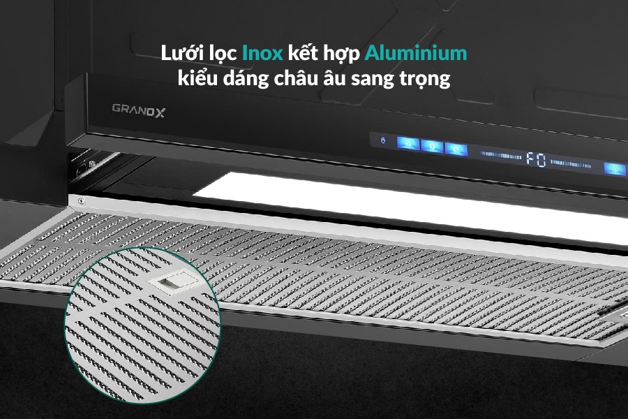 Máy hút mùi âm tủ GrandX GX H70F75B