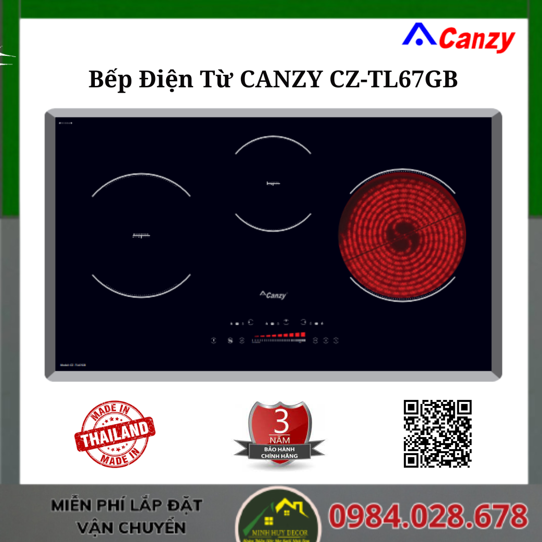 Bếp điện từ CANZY CZ-TL67GB