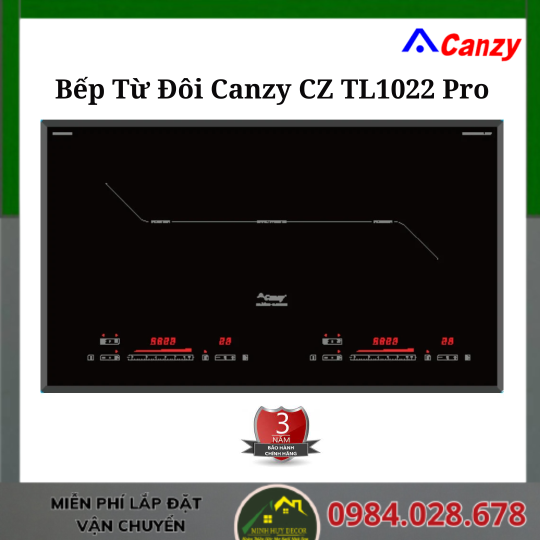 Bếp Từ Đôi Canzy CZ TL1022 Pro