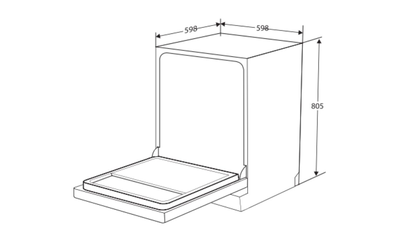Máy rửa chén bát CZ-P1036R