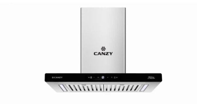 Máy Hút Mùi Canzy CZ 555SG NEW - Giảm Ồn Dưới 45dB, Cảm Biến Vẫy Tay, Chính Hãng Minh Huy Decor