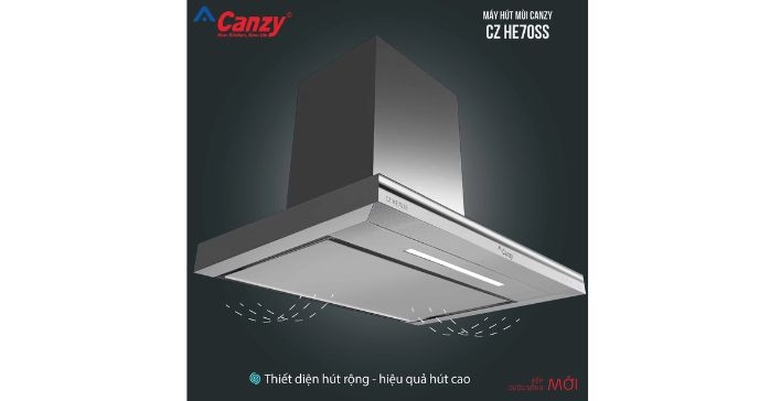 Máy Hút Mùi Canzy CZ-HE90SS
