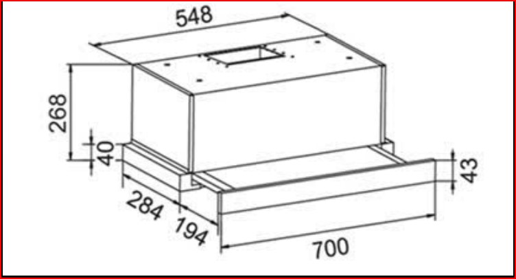 Máy hút mùi âm tủ Canzy CZ 700AUTO chính hãng tại Minh Huy Decor