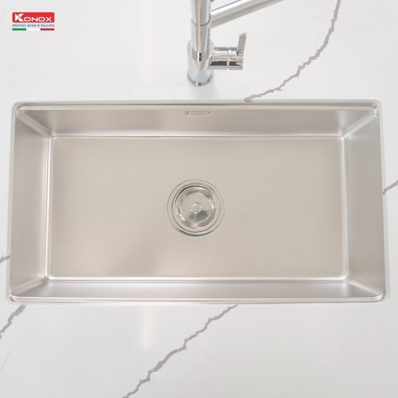 Chậu rửa bát chống xước Undermount Sink KN8146SU Dekor Basic