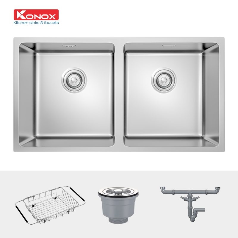 Chậu rửa bát Undermount Sink Cube 7544DU