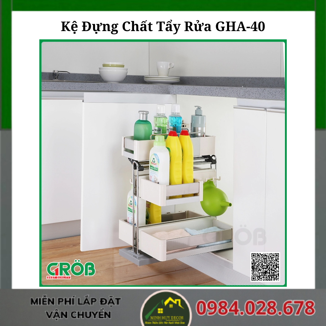 Kệ Đựng Chất Tẩy Rửa GHA-40