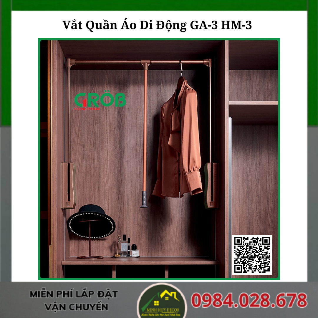 Vắt Quần Áo Di Động GA-3 HM-3