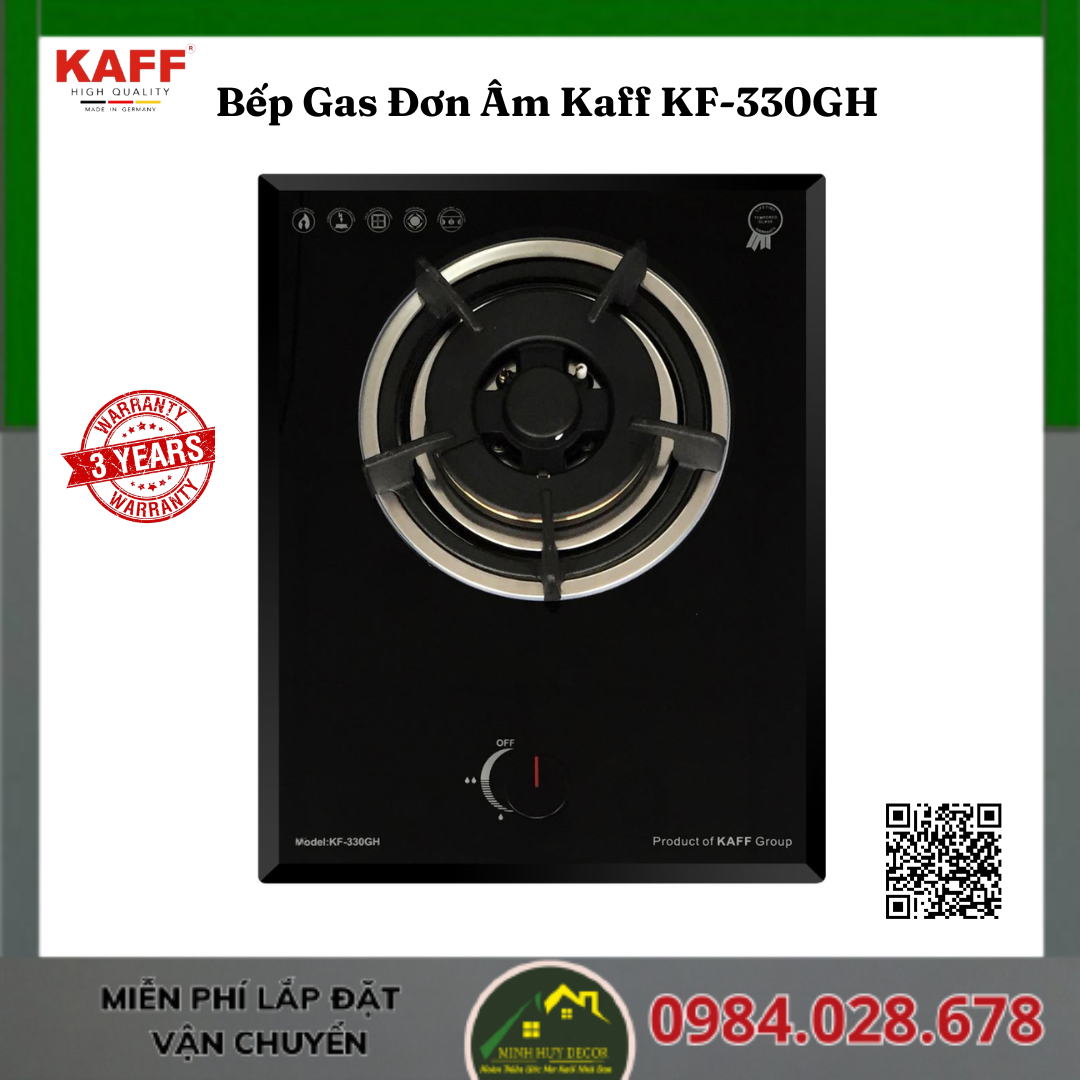 Bếp Gas Đơn Âm Kaff KF-330GH