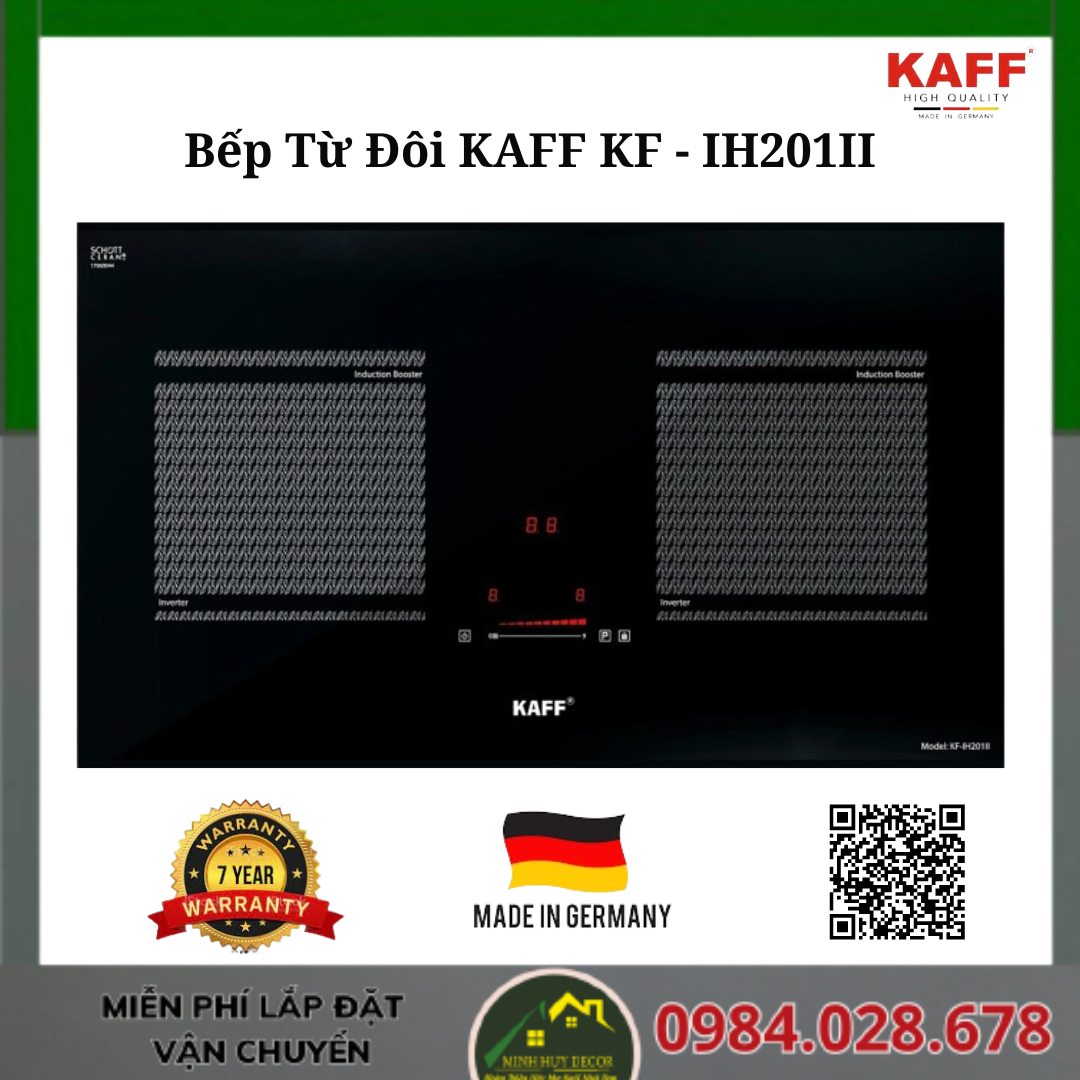 Bếp Từ Đôi KAFF KF - IH201II- Made in Germany