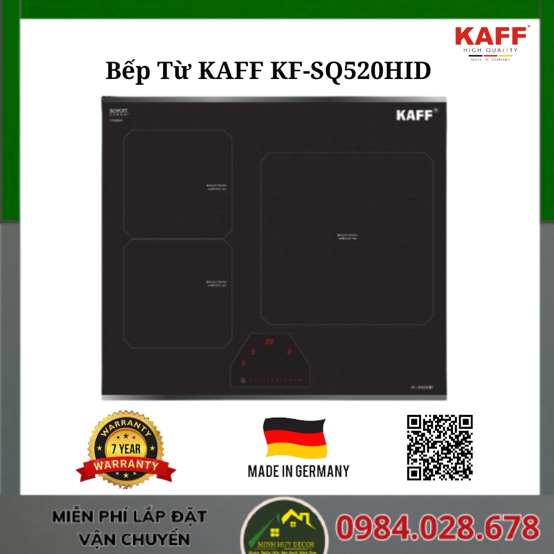 Bếp Từ KAFF KF-SQ520HID- Made in Germany
