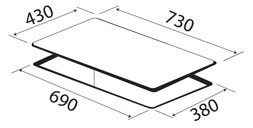 Bếp Từ Đôi KAFF KF - IH201II- Made in Germany