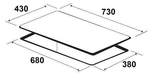 Bếp Điện Từ Đôi KAFF KF - IH202IC - Made in Germany