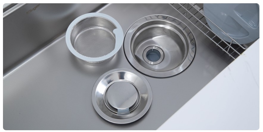 Chậu Rửa Bát Kluger KF8850FS Plus  bộ xả siêu lớn