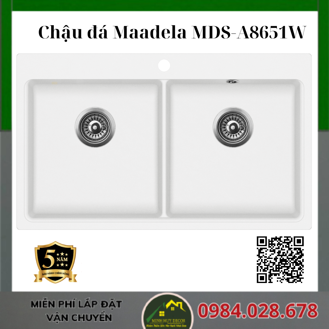 Chậu đá Maadela MDS-A8651