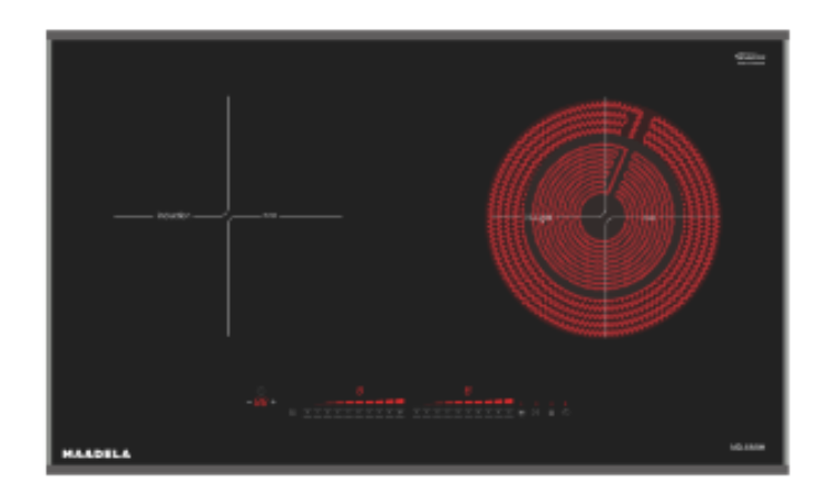 Bếp kết hợp 1 từ 1 hồng ngoại Maadela MD-688IH