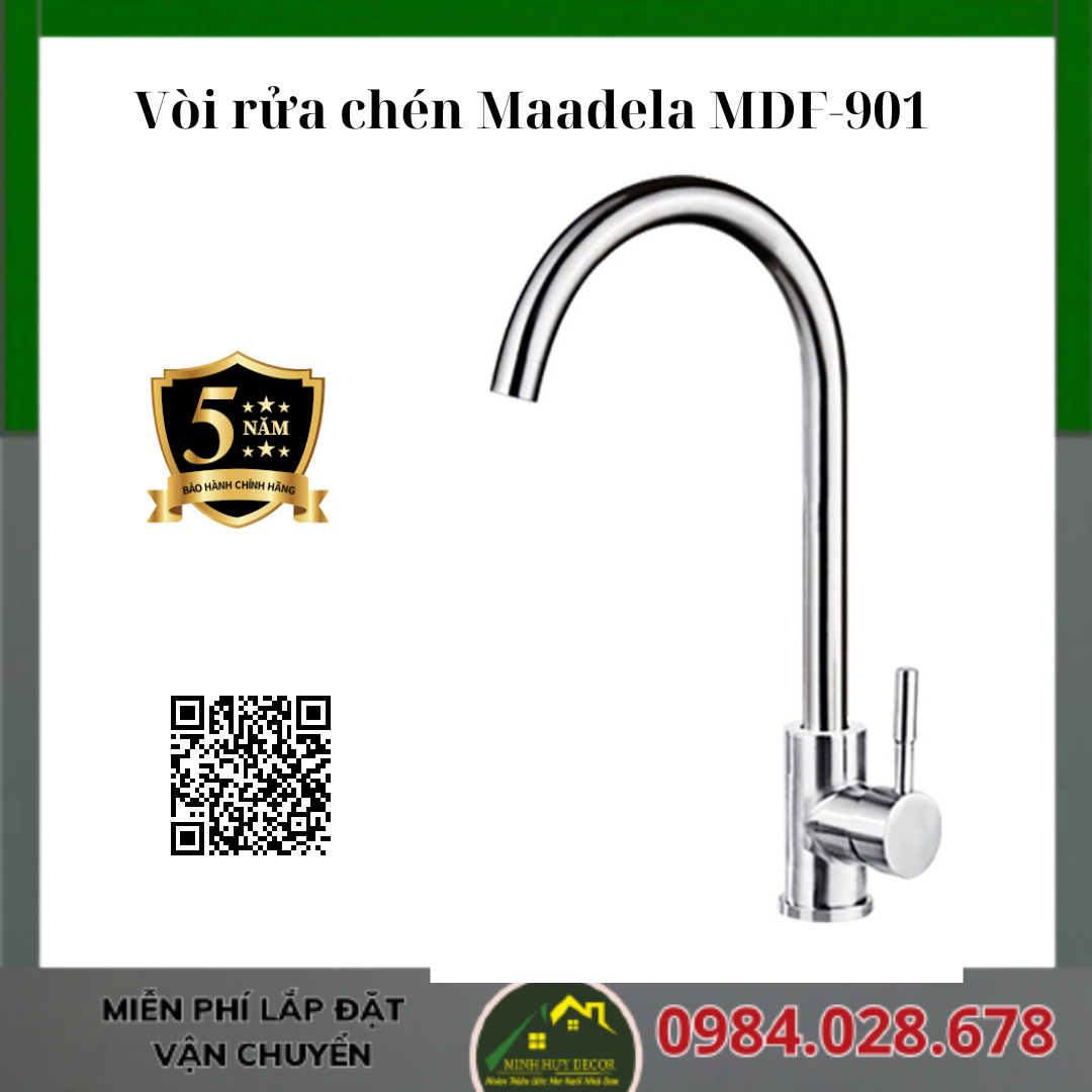 Vòi rửa chén Maadela MDF-901