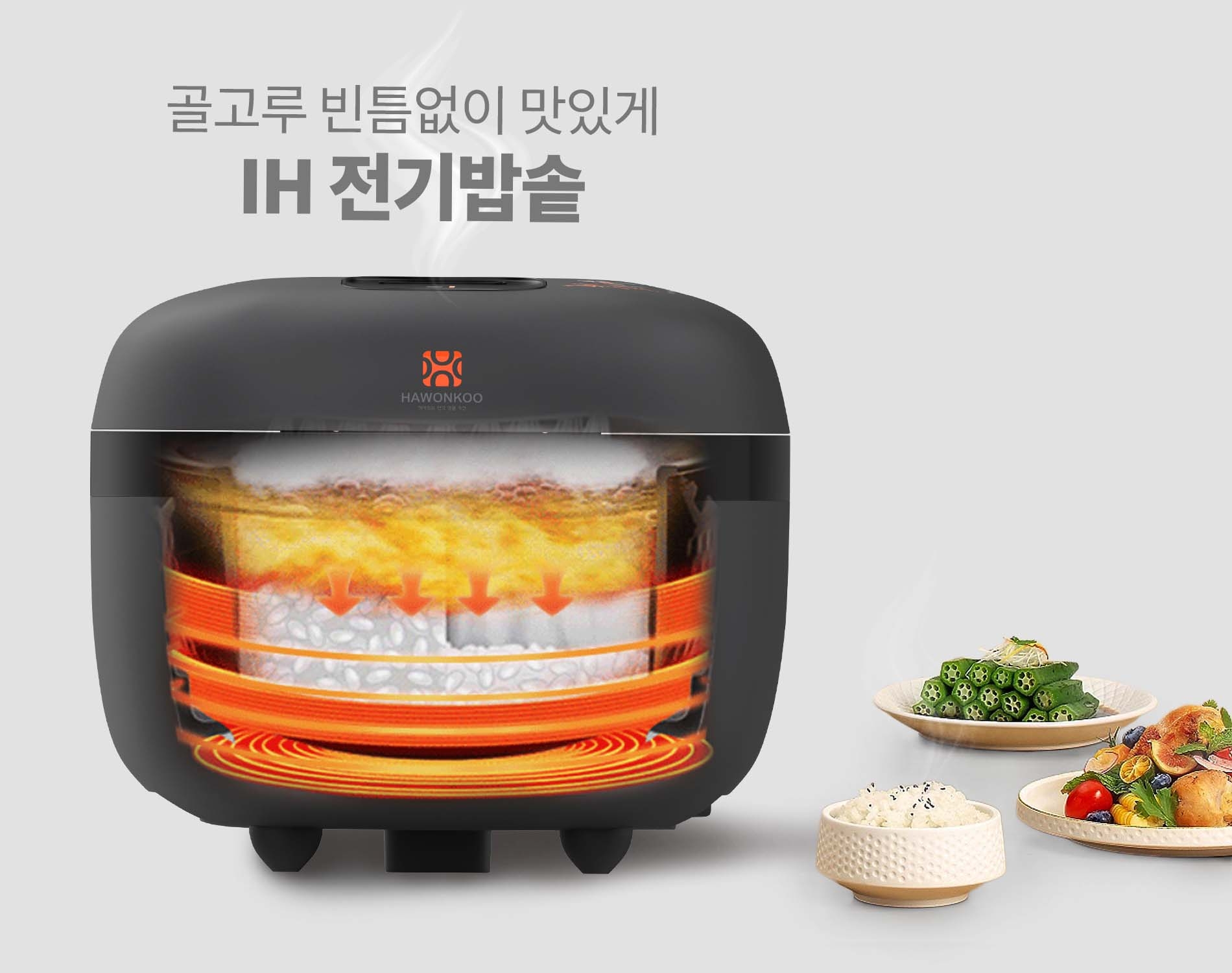 Nồi cơm điện cao tần Hawonkoo RCH-152-IH