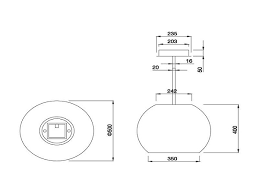 Máy Hút Mùi Malloca SPHERA CHROME I001C