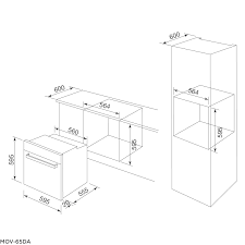 Lò nướng Malloca MOV-65DA